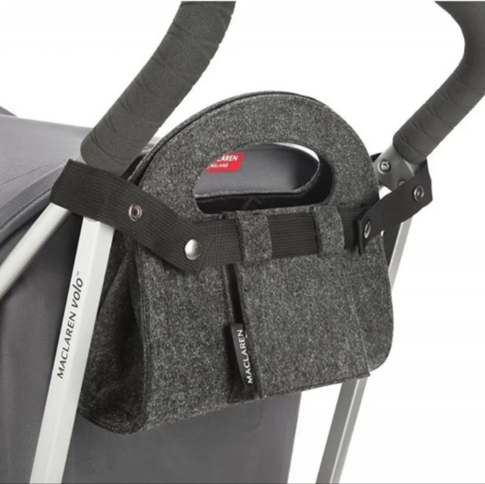 Gray Stroller Organizer